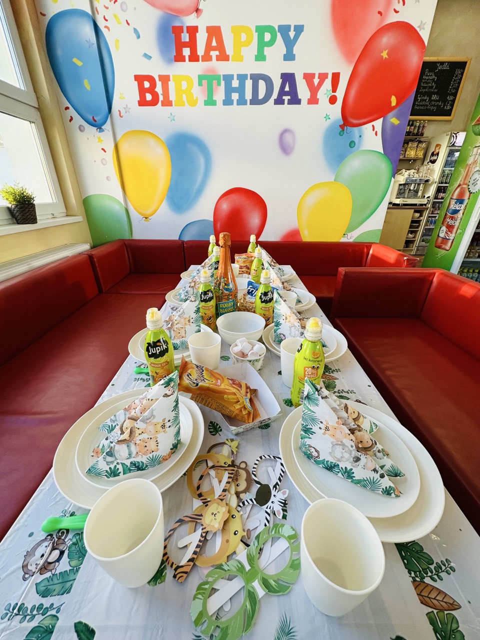 Detská oslava s dekoráciami